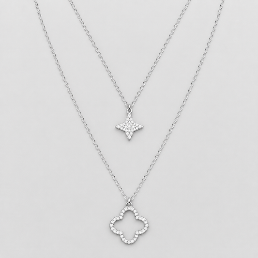 Double Charm Silver